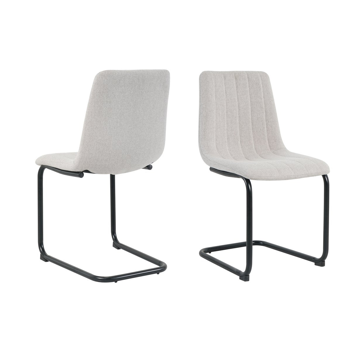 Stoel Set Van 2 Met Sledeframe Voor Eetkamer En Kantoor