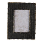 Fotolijst 10x15 cm zwart kunststof