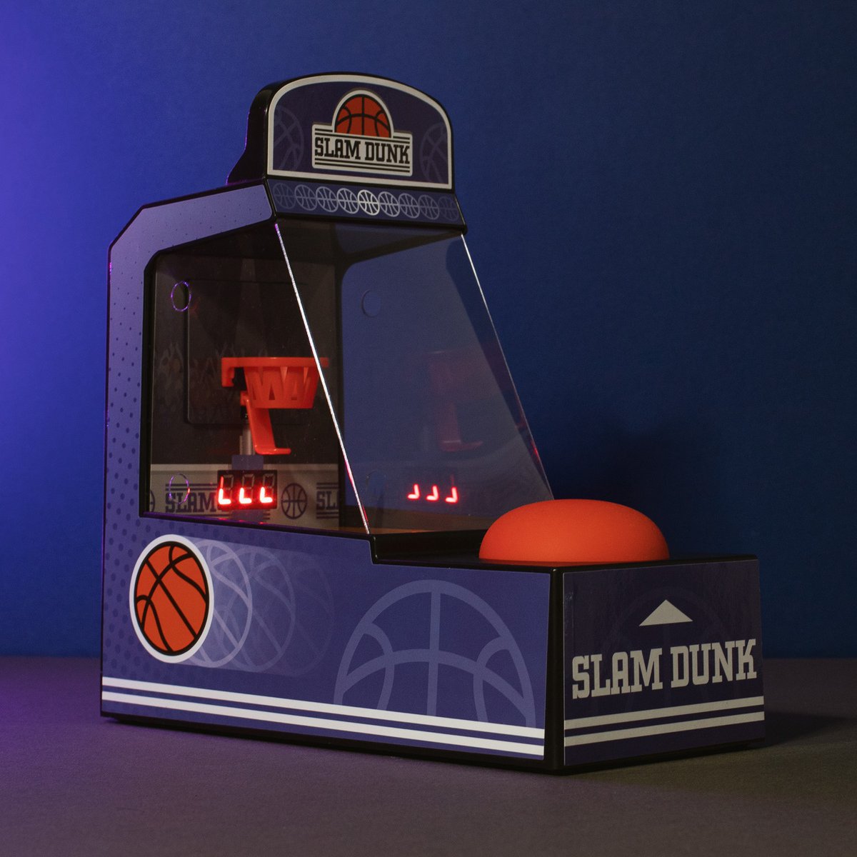 Basketbal arcadespel tafelmodel luchtgedreven