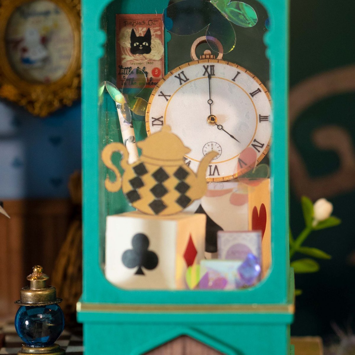 Robotime doe-het-zelf huisje Alice's Tea Store DG156 met LED
