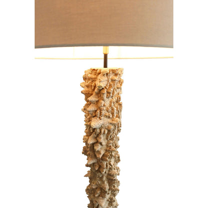 Floor lamp driftwood natural/white 150 cm