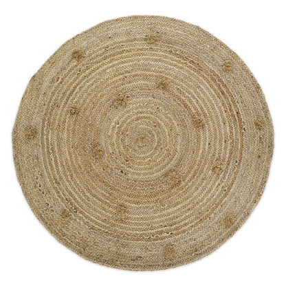 Vloerkleed rond jute 140 cm