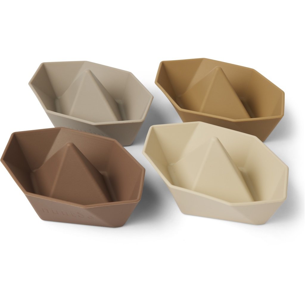 Asger silicone baking cups 4 pc.-brown mix