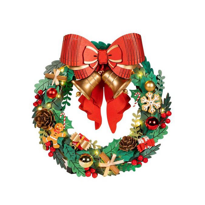Kerstkrans 40 cm LED