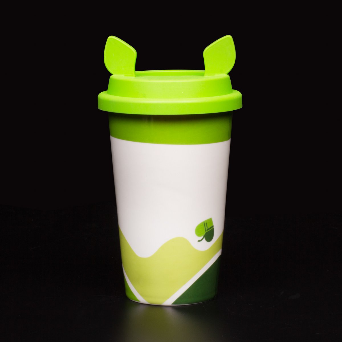 Drinkbeker keramiek 275 ml groen