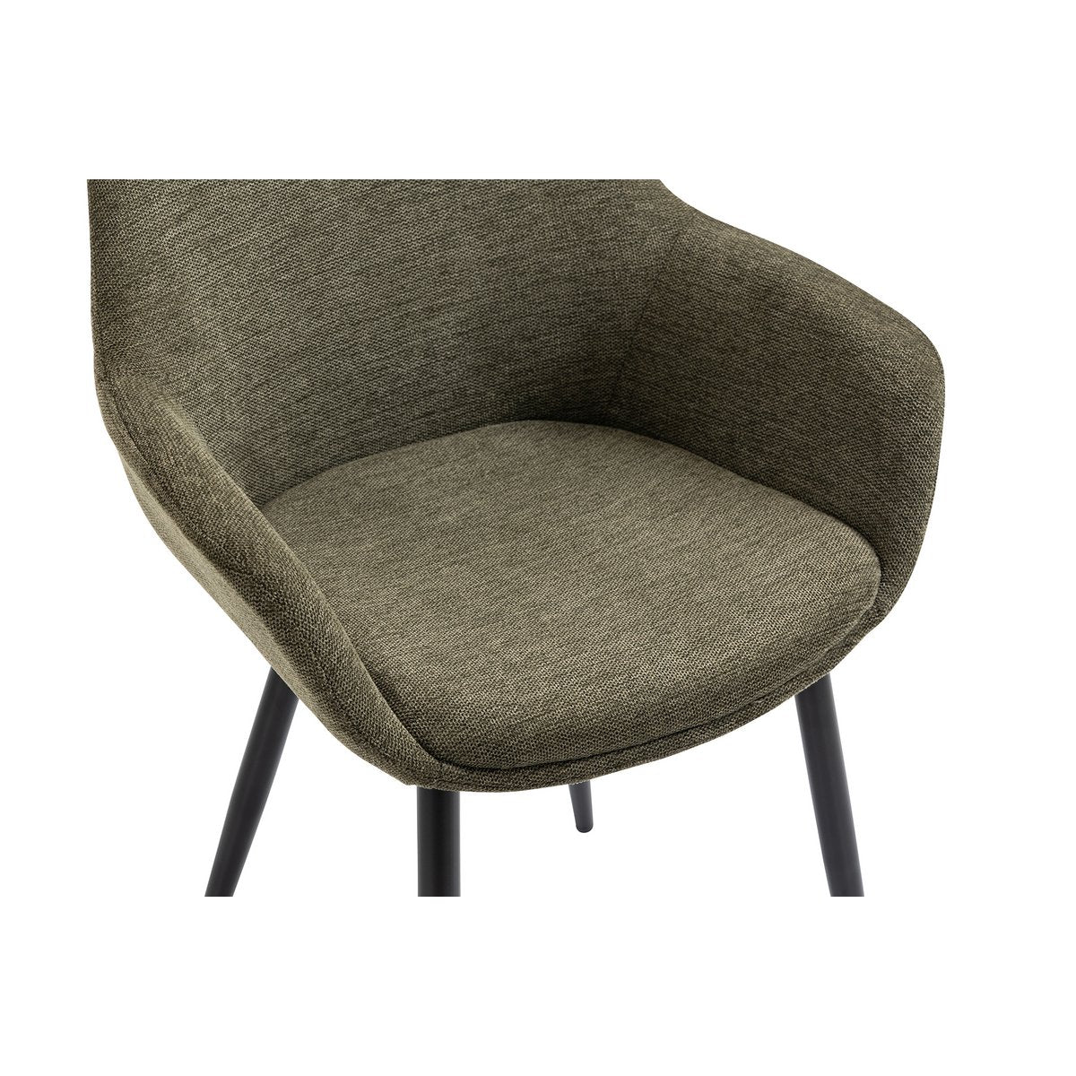 Set van 2 fauteuils groen