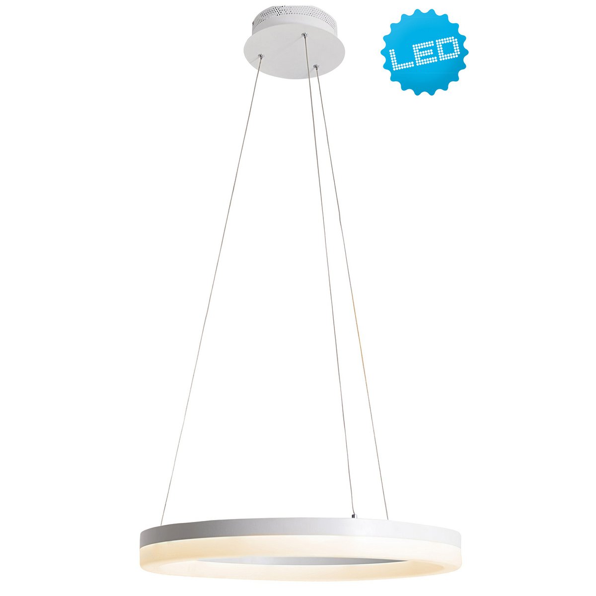 Led hanglamp Saturn 60x60x100 cm plastic