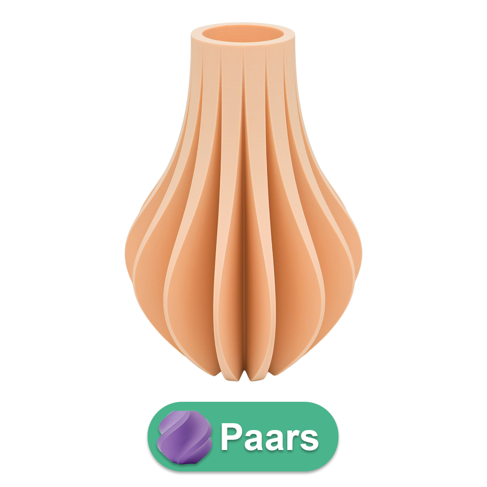 Aventa 3D vaas - 3D geprinte vaas - Duurzaam PLA - Geschikt voor kunstbloemen