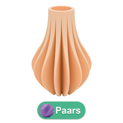 Aventa 3D vaas - 3D geprinte vaas - Duurzaam PLA - Geschikt voor kunstbloemen