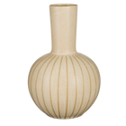 Holm Vase Ceramic Cream Height 52 cm Diameter 34 cm