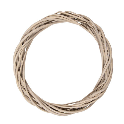 Krans Ø 30x4 cm bruin rotan