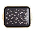 Tray 38x27x2 cm Black Plastic