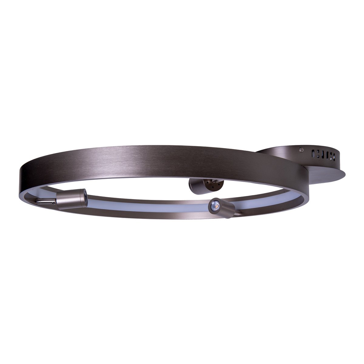 Tristan LED Plafondlamp Moderne Metalen Witte Design 58 Cm