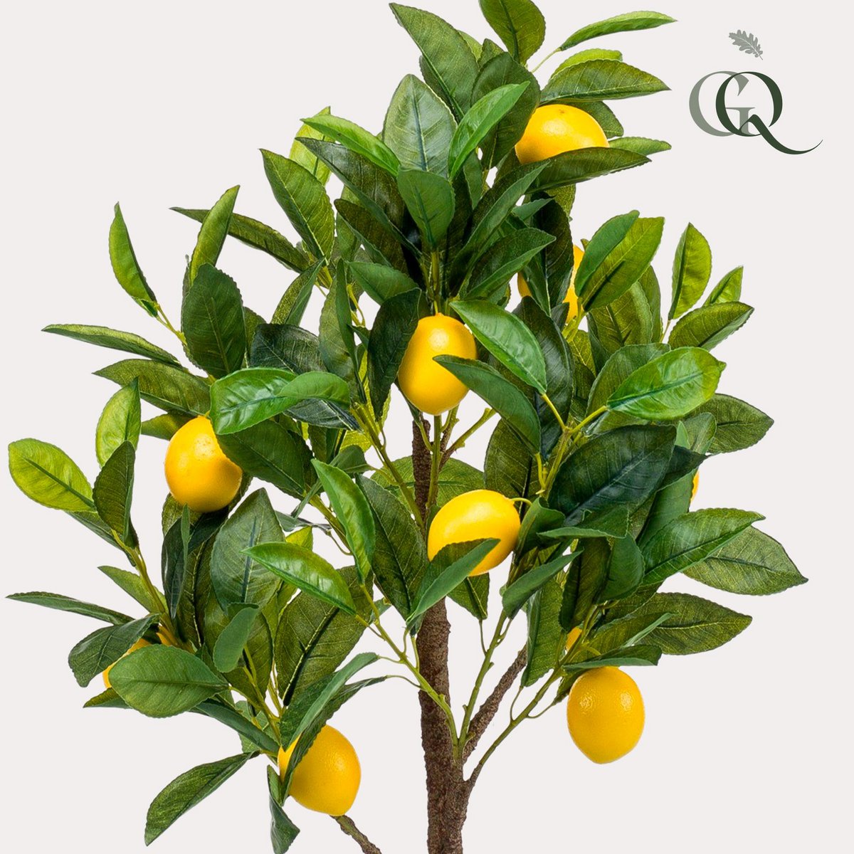 Kunstplant citroenboom 72 cm groen geel