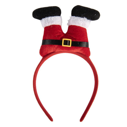 Christmas Headband 13x3x23 cm Red Plastic