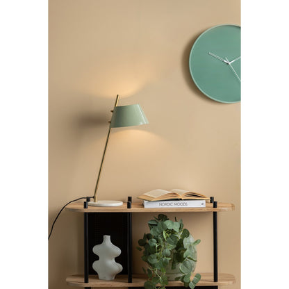 Tafellamp Savvy grijs ijzer marmer 33x53 cm