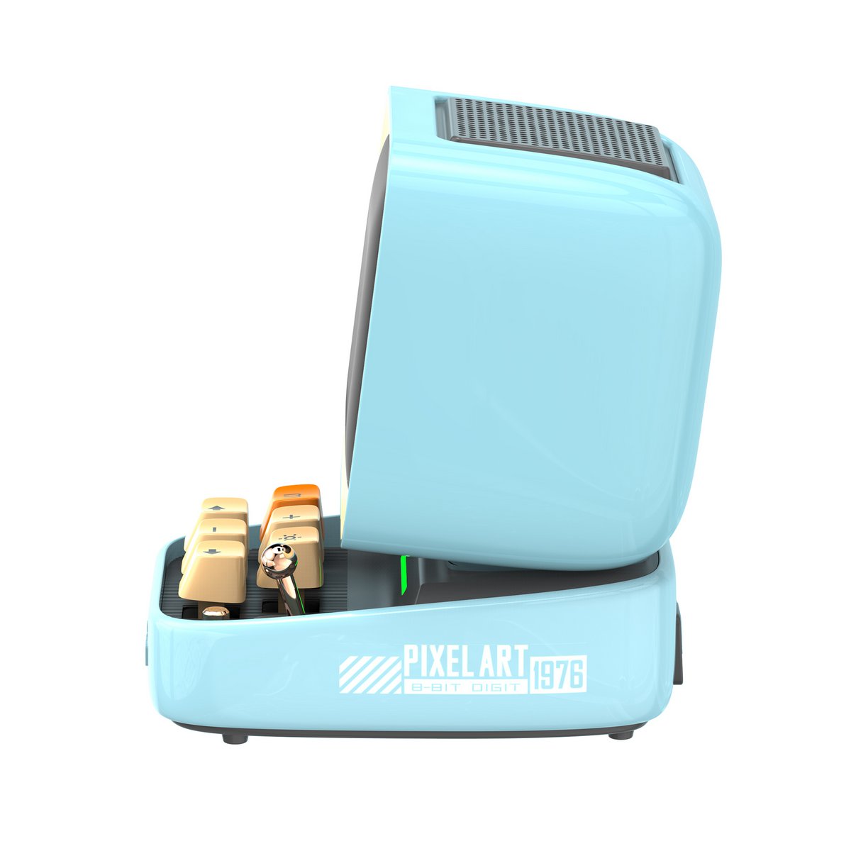 Divoom Ditoo Pro - Bluetooth-luidspreker met instelbare pixelweergave - Blauw