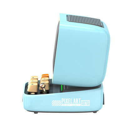 Divoom Ditoo Pro - Bluetooth-luidspreker met instelbare pixelweergave - Blauw
