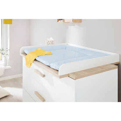 Kinderkamer Lumi 3-delig wit eiken