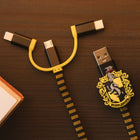 3-in-1 oplaadkabel Lightning Micro-USB USB-C 1m