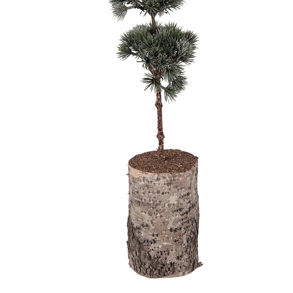 Mini Kunstkerstboom 15x15x80 cm Groen Hout