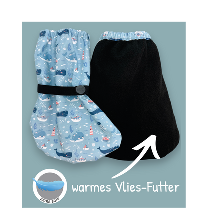 Voetjeshoesjes fleece waterdicht maat S/M