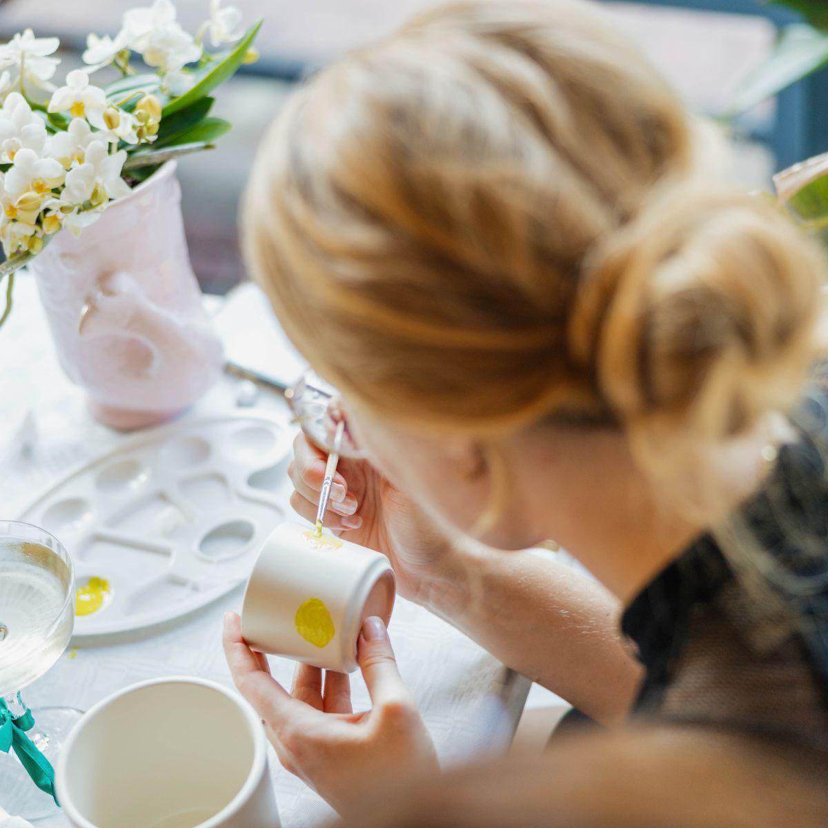 Creatief Verfpakket voor 12 Bloempotten | DIY Groepsactiviteit