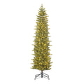 Harma Smalle Kunstkerstboom Met LED Verlichting Groen