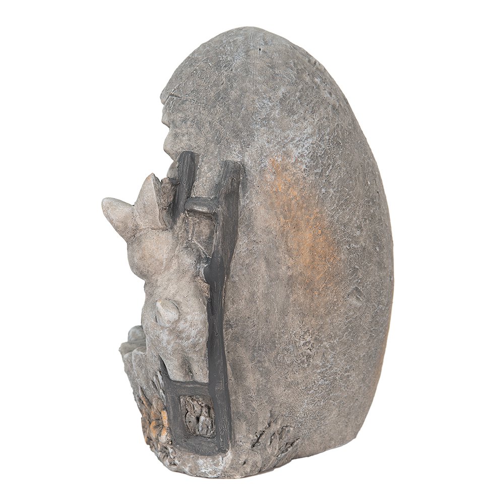 Decoration Rabbit 22x18x27 cm Grey Magnesium (MGO)