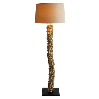 Floor lamp driftwood natural/white 150 cm