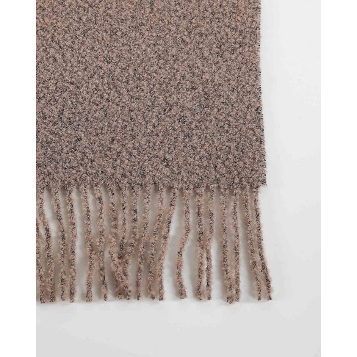 Wollen plaid 140x200 cm cappuccino