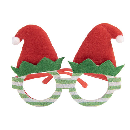 Christmas glasses 15x3x11 cm Green Plastic