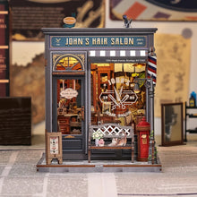 Cutebee, 3D DIY Dollhouse, John's Hair Salon, CWGC215, 15.5x16x19cm