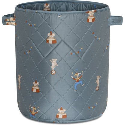 Fatigue quilted storage basket - large - funfair