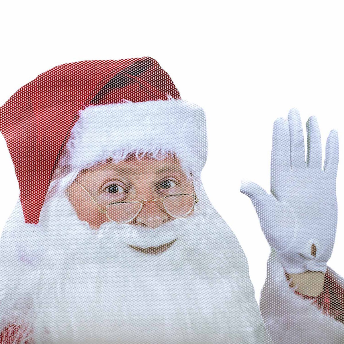 Raamsticker Santa Claus 29x30 cm