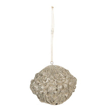 Christmas Bauble Ø 8 cm Gold Plastic Christmas Tree Decoration