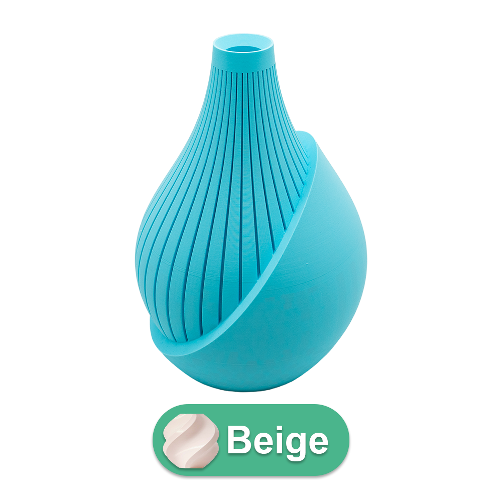 Elodie 3D vase - 3D printed vase - Sustainable PLA - Suitable for artificial flowers