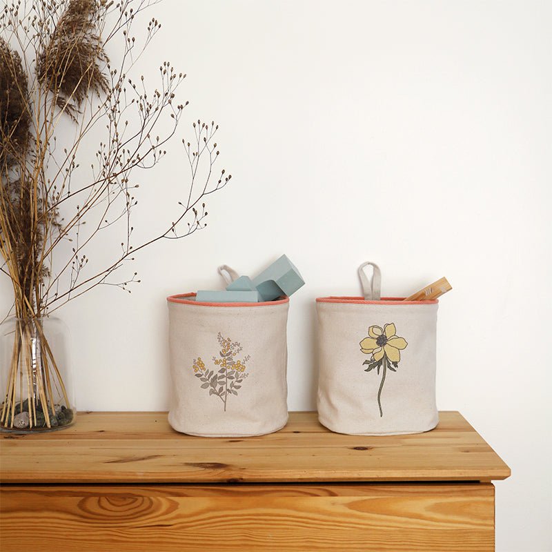FLORA set of 2 storage baskets