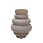 Vaas Maputo Ø22 x H30 cm mat ivory