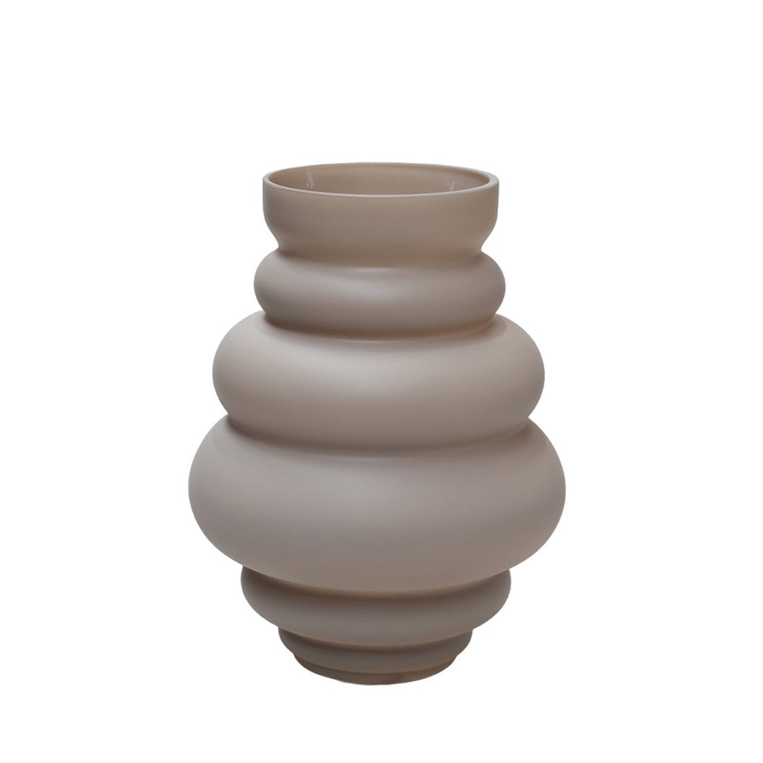 Vaas Maputo Ø22 x H30 cm mat ivory