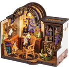 DIY huisje bouwpakket Magic Study 21x13x19 cm met LED