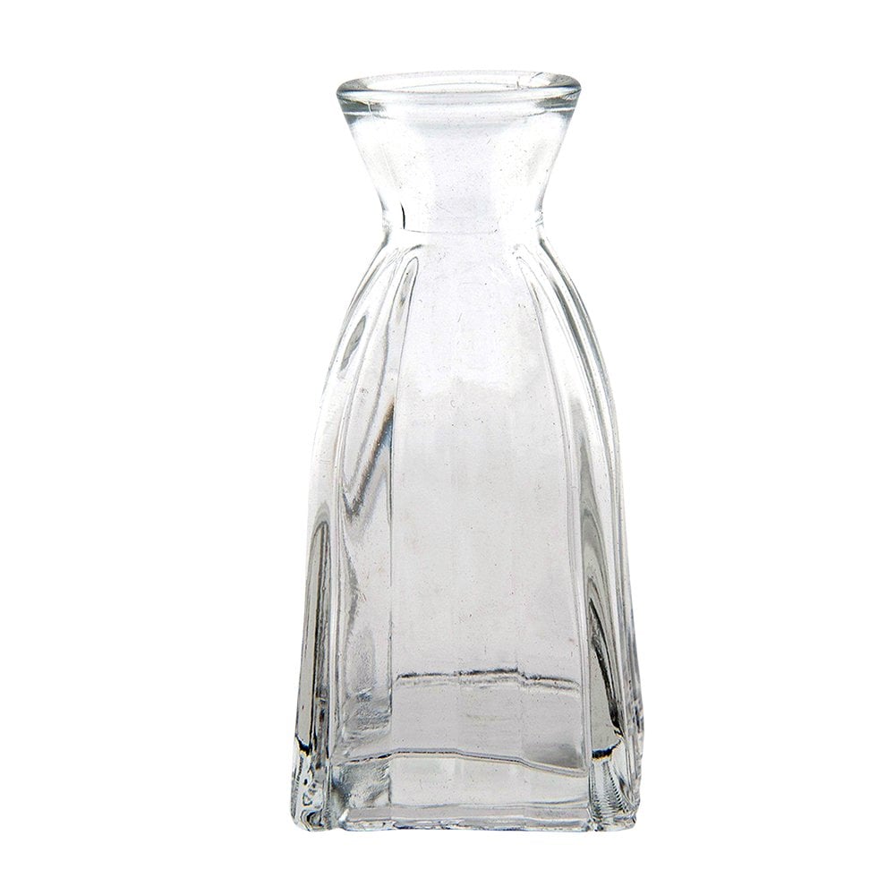 Vaas 5x5x11 cm glas transparant
