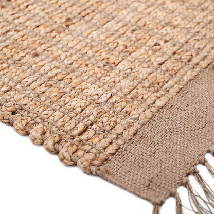 Vloerkleed jute 110x170 cm naturel