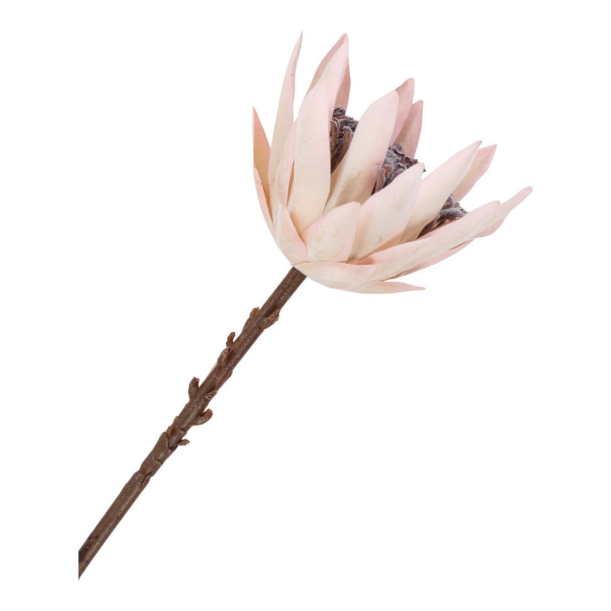 Kunstboeket King Protea 65 cm bordeaux