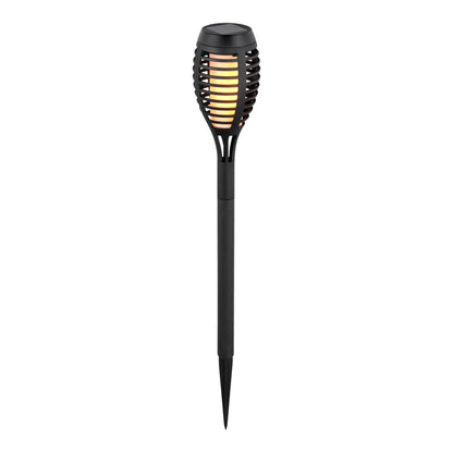 Tuinspots LED 5 stuks 45 cm grijs plastic