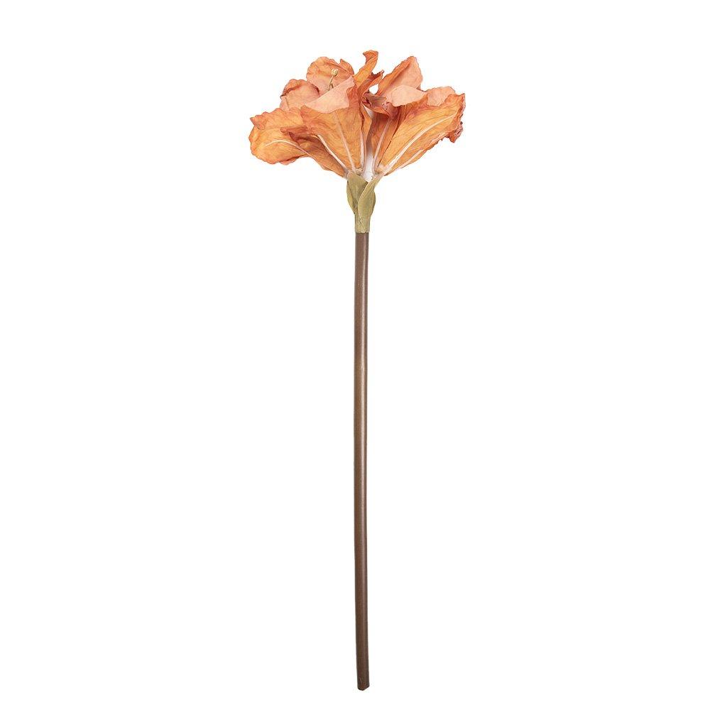 Kunstbloem 65 cm Oranje Kunststof