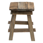 Plantenstandaard hout 15x15x21 cm bruin