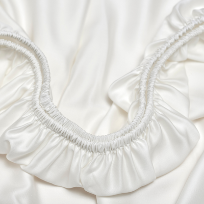TENCEL™ - Sateen Hoeslaken Off White