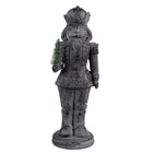 Nutcracker Figurine 32 cm Grey Plastic Christmas Decoration