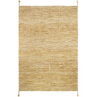 LHENA YELLOW BROWN S contemporary wool rug